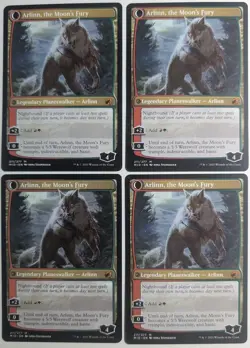 Arlinn, the Pack's Hope / Arlinn, the Moon's Fury Innistrad: Midnight Hunt MTG - Image 4