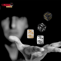 48 Pieces MTG Dice Counters Token Dice, Magic the Gathering Glitter Sparkle, Loy - Image 5