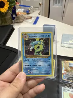 Pokemon Gyarados TCG XY Evolutions Reverse Holo Holo Rare Card 34/108 - Image 1