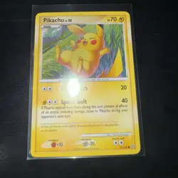 Pikachu 70/100 Stormfront Regular NM Pokemon - Image 1