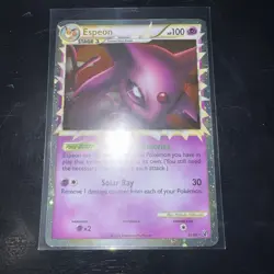 2010 POKEMON HG&SS UNDAUNTED ESPEON PRIME 81/90 ULTRA RARE HOLO FOIL NM - Image 1
