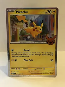 Pokemon Card Lot 2 Official TCG Cards | Trick Or Trade And 2026 Pokemon Day Card - Image 3