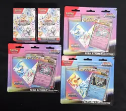 Pokemon TCG Prismatic Evolutions Booster Bundle And Tech Sticker Lot - Image 1
