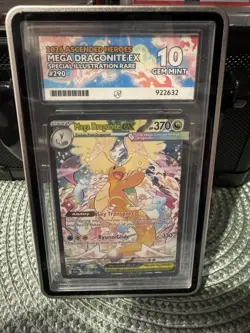 Pokemon TCG Mega Dragonite EX SIR 290/217 - English - Ace 10 - Perfect Subgrades - Image 1