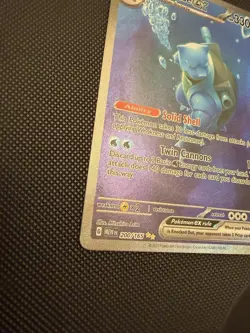 Pokemon Scarlet & Violet 151 TCG Blastoise EX 200/165 Sir Special Illustration - Image 2