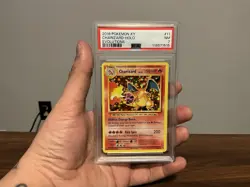 2016 POKEMON XY EVOLUTIONS #11/108 CHARIZARD HOLO RARE PSA 7 - Image 1