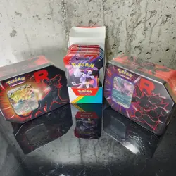 Pokemon TCG Destined Rivals Tins Booster Packs Lot Bundle - Image 1