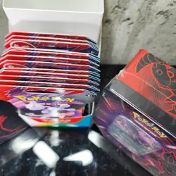 Pokemon TCG Destined Rivals Tins Booster Packs Lot Bundle - Image 2