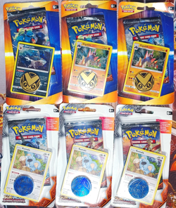 Pokemon Sun & Moon Burning Shadows Booster Blister Pack Sealed Lot of 6 - Image 1