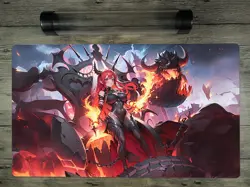 Ygomat Promethean Princess Trading Card Game Playmat TCG Mat Free Best Tube /Bag - Image 1