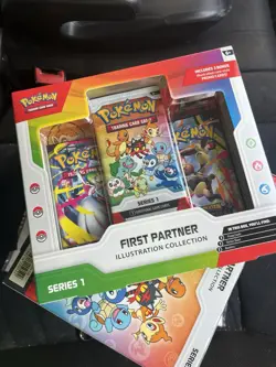 Sealed First Partner Illustration Collection Pokemon Box Starters Promo - Image 1