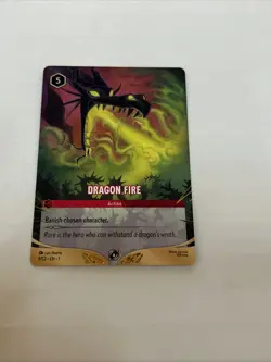Dragon Fire DLC Non-foil Challenge Promo Disney Lorcana 9/C2 - Image 1