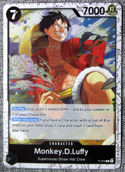 Monkey.D.Luffy (Premium Card Collection -Best Selection Vol. 3-) P-075 One Piece - Image 1