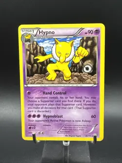 Hypno 36/111 Rare Furious Fists 2014 Pokemon Card - Image 1