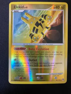 Elekid Lv.6 48/13 Reverse Holo - Diamond & Pearl 2007 - Pokemon TCG Card LP - Image 1