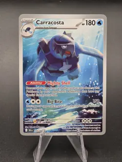 Carracosta 107/086 Sv: Black Bolt Holo Pokemon TCG Illustration Rare Card - Image 1