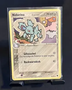 [GERMAN] Nidorina (Delta Species) 34/101 Dragon Frontiers Pokemon TCG Low Pop ⭐ - Image 1
