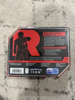 Pokemon Destined Rivals Team Rocket Incoming Tin - New, Sealed - Image 2