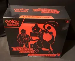 POKEMON DESTINED RIVALS ELITE TRAINER BOX SEALED (DAMAGE ON BACK) - Image 1