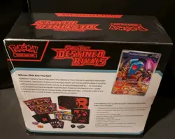POKEMON DESTINED RIVALS ELITE TRAINER BOX SEALED (DAMAGE ON BACK) - Image 2