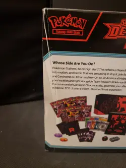 POKEMON DESTINED RIVALS ELITE TRAINER BOX SEALED (DAMAGE ON BACK) - Image 3