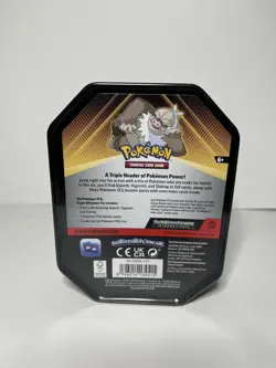 Pokemon TCG - Tripple Whammy Pokemon Tin Slaking Promo - Image 2
