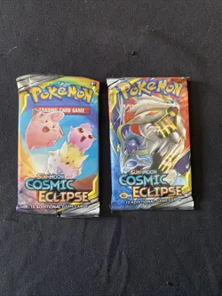 2x Cosmic Eclipse Booster Pack Pokemon TCG - Image 1