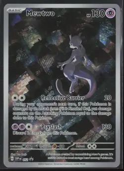 MEWTWO 052 HOLOFOIL PROMO SCARLET & VIOLET PROMO POKEMON HOLO NM/M - Image 1