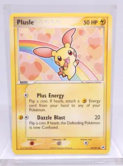 Pokemon Plusle 69/101 Hidden Legends Regular Non Holo - Image 1