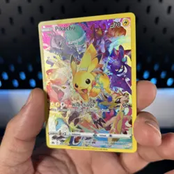 Pikachu 160/159 Crown Zenith Illustration Full Art Secret Rare Pokemon TCG - Image 3