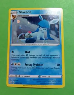 Glaceon SWSH192 SWSH: Sword & Shield Promo Holo Pokemon, LP - Image 1