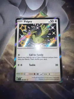 Pokemon Tcg - Pidgey - 196/091 - Scarlet & Violet Paldean Fates - NM English - Image 1