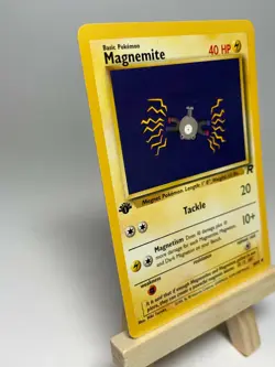 Pokemon Team Rocket Magnemite 60/82 1st Edition NM-MT Never Played - Image 2