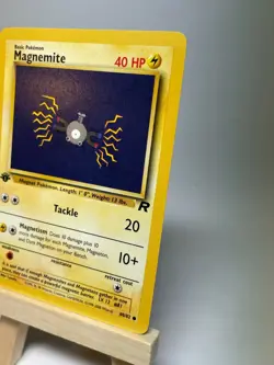 Pokemon Team Rocket Magnemite 60/82 1st Edition NM-MT Never Played - Image 3