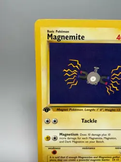 Pokemon Team Rocket Magnemite 60/82 1st Edition NM-MT Never Played - Image 4