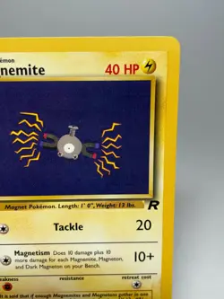 Pokemon Team Rocket Magnemite 60/82 1st Edition NM-MT Never Played - Image 5