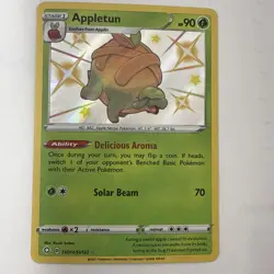 Appletun Shiny Holo Rare Shining Fates: Shiny Vault SV014/SV122 Pokemon Tcg - Image 1