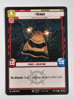 Bendu (170/264) - Star Wars Unlimited LOF - [LEGENDARY] Legends Of The Force - Image 1