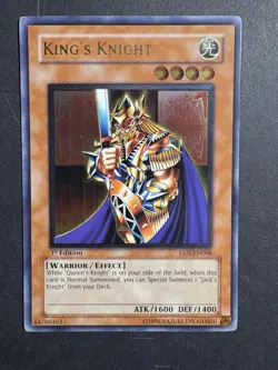 Yu-Gi-Oh! King’s Knight - EEN-EN006 1st Edition Ultimate Rare LP - Image 1