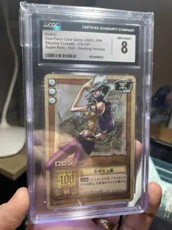 Vintage One Piece TCG 2003 Nico Robin CCG Holo CARD Near Mint CGC 8 Japanese! NM - Image 5