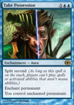 Take Possession ~ Heavily Played Future Sight MTG Magic UltimateMTG Blue Card - Image 1