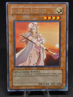 Yu-Gi-Oh! Sage of Silence STON-EN015 Strike of Neos Rare NM - Image 1