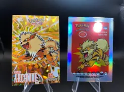 Arcanine Gold Foil Pokemon Card Database Attacks Kanto - Peru Set of 2 - Image 3