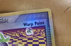 Warp Point 85/95 Team Magma vs Team Aqua Reverse Holo Vintage Trainer Card NM - Image 3