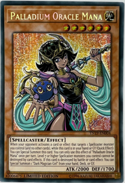 Yu-Gi-Oh - PALLADIUM ORACLE MANA - TN19-EN004 - SECRET RARE - NM/M - Image 1