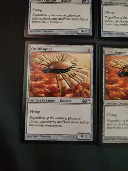 4x Ornithopter m11 Cor Set 2011 NM Magic The Gathering MTG Tcg 4 X4 - Image 5