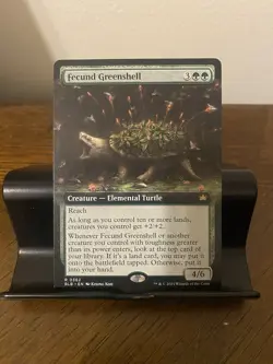 Fecund Greenshell (Extended Art) Bloomburrow Regular - Image 1