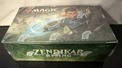 Magic The Gathering - Zendikar Rising Draft Boosters FACTORY SEALED Box - Image 1