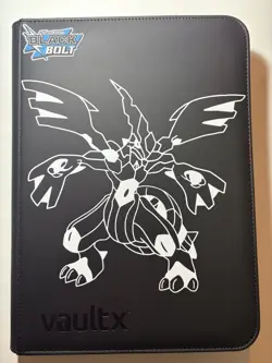 Vault X - 9 Pocket - Binders Black & White SV10.5 Pokemon Black Bolt & White F - Image 2