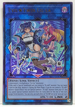 Yugioh Asia English Evil Twin Lil-la (ALT ART) SLF1-AE087 Ultimate Rare - Image 1